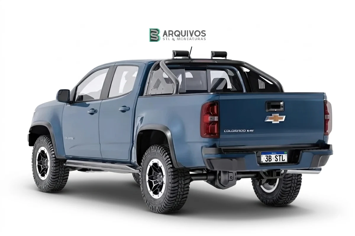 Modelo 3D STL - Chevrolet Colorado ZR2 — foto 2